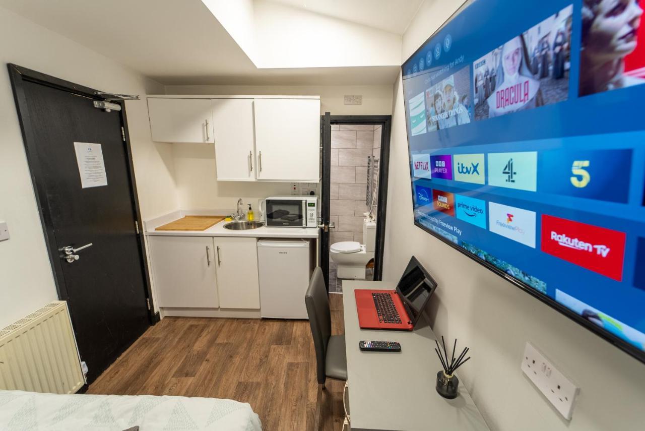 Stay Sa Cosy Equipped Studios Available 10 Mins From The City! Free Wifi &50" Smart Tv'S! Birmingham Pokoj fotografie
